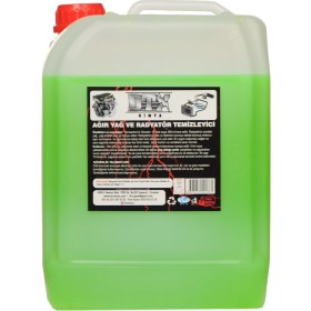 Resim Dtx Kimya Kostiksiz Ağır Yağ Sökücü ve Radyatör Temizleyici 1/1-3 Konsantre 22/25 Litre 