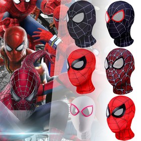 Resim Marvel Cadılar Bayramı kostüm maskesi, Gwen Stacy macera teması, çocuk ve yetişkinler işe uygun spiderman maske baş örtüsü sahne performansların ev dekorasyonu üniforma aksesuar Noel partisi giysi Halloween parti makyaj 