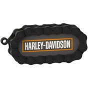 Resim Ümraniye3d Harley Logolu Özel Tasarım Zincir Detaylı Motosiklet Anahtarlığı 