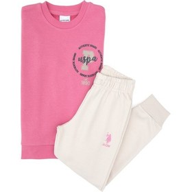 Resim U.S. Polo Assn. Kız Çocuk Menekşe Eşofman Takımı 50318958-VR037 