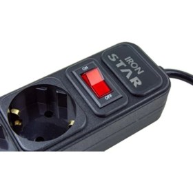 Resim Ironstar 2mt 2xusb 4lü Termal Akım Korumalı Priz 10A 2500W 