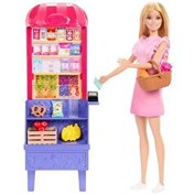 Resim Barbie ve Teresa'nın Dostluk Tarifi Malibu Markette Bebek ve Oyun Seti JCT05 