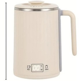 Resim Maxaccess Pink Mini Elektrikli Su Isıtıcısı Seyahat Çayı Isıtma Kupası Portatif Ev Ofis Outdoor 