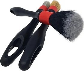 Resim Araç Detay Fırça Seti 3'lü Set Torpido Fırçası, Jant Fırçası, Trim Fırça 