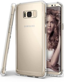 Resim Ringke Fusion Galaxy S8 Plus ile Uyumlu Kılıf Crystal Clear 