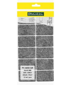 Resim Pacıfıc Gri Yapışkanlı Keçe 35mm X 55mm 