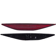 Resim Volkswagen Golf7 Tampon Reflektörü Arka Sol Karartılmış R-Line 17 Sonrası 