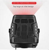 Resim Padalink 12v 120w Otomobil Isıtıcı Fanı, Siyah Abs Araç Iç Isıtıcı Ve Cam Defroster, Evrensel Kullanım 