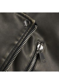 Resim Jack & Jones Erkek Deri Ceket 12267070 Siyah 