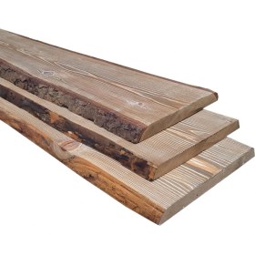 Resim Szn Wood Eskitme Kütük Raf Ladin-Göknar 2 Kenar Sulama ( Genişlik 26-30CM Kalınlık 3cm ) 