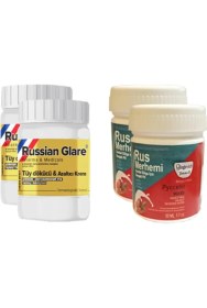 Resim Olegovich Medicine Tüy Dökücü Azaltıcı Rus Merhemi 50 ml 2 Adet + Genital Bölge Merhemi 50 ml 2 Adet 