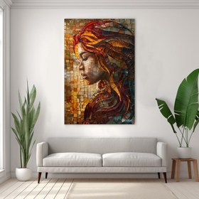Resim Mozaik Kadın - 70x100 