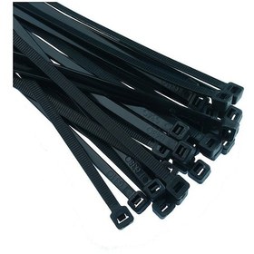 Resim KSN Kablo Bağı Plastik Kelepçe Siyah 3.6x250mm - 100 Adet 