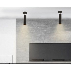 Resim Mylights Ledli Sıva Üsüt Tavan Spot Avize Günışığı Led Ampullü 