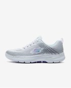 Resim Skechers Go Walk 6 - Inner Joy Kadın Beyaz Yürüyüş Ayakkabısı 124554 Wmlt 