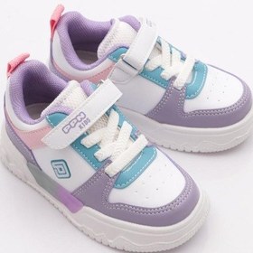 Resim Pepino 1603 Çocuk Bebe Spor Ayakkabı Beyaz Lila Turkuaz 