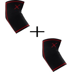 Resim Feyza Design Elbow Sleeve Spor Dirseklik Unisex 2'li Paket, Ortopedik Antrenman Desteği 