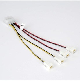 Resim Molex to 4X3 pin Fan Çoklayıcı 