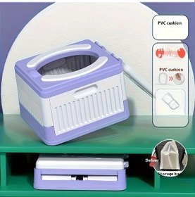 Resim Willowhaven Taşınabilir Katlanır Çocuk Tuvaleti Taşıma Çantası Mor Kampçılık Ve Doğa Yürüyüşü 