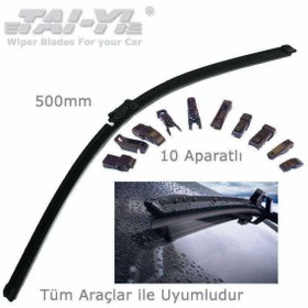 Resim Tai-Yi 50cm 10 aparatlı Universal Silecek Süpürgesi (500mm) 