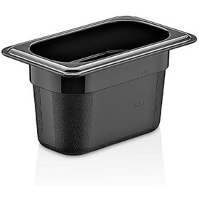 Resim GastroPlast Gn1/9-100 Mm Polikarbon Gastronom Küvet, Siyah 