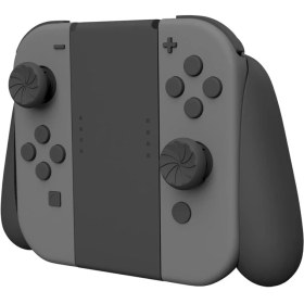 Resim Cosmostech Kontrolfreek Turbo Nintendo Switch Joy-Con Uyumlu High-Rise Konkav Analog Başlık (Siyah) 