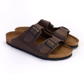 Resim Slazenger Erkek Kahve Terlik - Lens - SA19SE006 