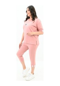 Resim Koza Butik Kadın Büyük Beden Taytlı Takım 3753-23 001 