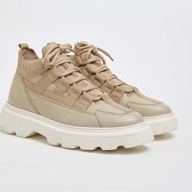 Resim Faruk balkanas Roberto Model Eva Taban Kombinasyonlu Deri Bot 