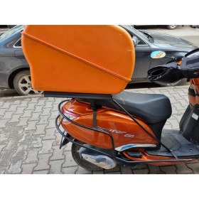 Resim Nazilli Avm Tvs Jüpiter 125 Kızaklı Kurye Paket Çanta Demiri Özel Üretim 