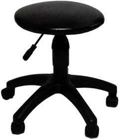 Resim Doktor Taburesi Döner Tabure Siyah 