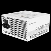 Resim AyrStore RAMPAGE RAGE P15 1000W 80+ GOLD APFC HDB 14CM FAN FULL MODULER PSU (BEYAZ) 