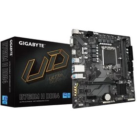 Resim GIGABYTE B760M-H-DDR4 MAB B760 GAMING AX 1700 DDR4 