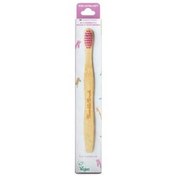 Resim Humble Brush Kids Bambu Çocuk Diş Fırçası Mor Ekstra Yumuşak 