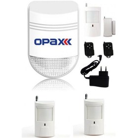 Resim Opax Kablosuz Alarm 4'Lü Set 