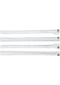 Resim Samet Klasik Çekmece Rayı Beyaz 