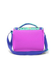 Resim Coral High Kids Su Yeşili Açık Pembe Monogram Desenli Thermo Beslenme Çantası 11823 