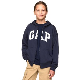 Resim GAP V-Frch Ft Bas Heritage Çocuk Mavi Günlük Stil Sweatshirt 743966001 
