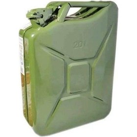 Resim Gelg Bb20 Yeşil Metal Yakıt Bidonu 20 Litre Bb20 
