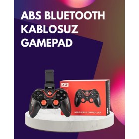 Resim Şarj Edilebilir Kablosuz Oyun Kumandası Yüksek Performanslı 
