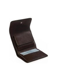 Resim Helmbrook London Eleanor Hakiki Deri Kahve Kadın Fermuarlı El Işi Rfid Korumalı Kapaklı Çıtçıtlı Büyük Cüzdan kahverengi 