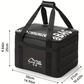 Resim Maxaccess Exploray 5.28 Galon Büyük Kapasiteli Sert Molle Çanta Av Kampçılık Siyah Siyah 