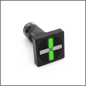 Resim Onesto Ledli Konum Göstergesi 24VAC/DC (Kare) 