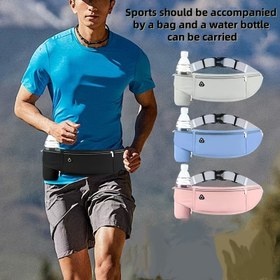 Resim Ultra Hafif Koşu Bel Çantası - Fermuarlı Su Şişesi Taşıma Kemeri, Yürüyüş, Spor Salonu, Tenis ve Bisiklet için Dayanıklı - Telefon/Tablet Uyumlu - Erkek/Kadınlar İçin İdeal Hediye - Siyah, Spor Aksesuarı, Minimalist Tasarım, Nefes Alabilen Kumaş, Yüksek Esneklik, Fitness Ekipmanı, Outdoor Tutkunları 