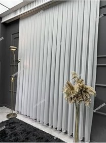 Resim Lüks Sofia Düz Sade Tül Kırışmaz Ütü İstemez Her Odaya Uygun Sık Kanun Pile,W3 180 X 270 