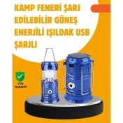Resim USB Şarjlı Çok Fonksiyonlu Kamp Feneri – Taşınabilir ve Dayanıklı 