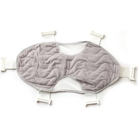 Resim Babyjem Elegant Bebek Banyo Küvet Filesi Gri Renkli Güvenli ve Konforlu Kullanım İçin 