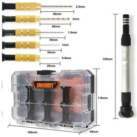 Resim Jakemy Jm-8158 Takım Çantası 35 Parça N11.6583 