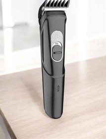 Resim Ronanna Saç Sakal Lazer Epilasyon Öncesi Tüy Kısaltma Makinesi Unısex 4 Taraklı 