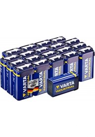 Resim Varta Endüstriyel Alkalin 9V Pil 20 Adet 